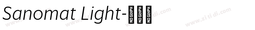 Sanomat Light字体转换 Sanomat Light字体转换